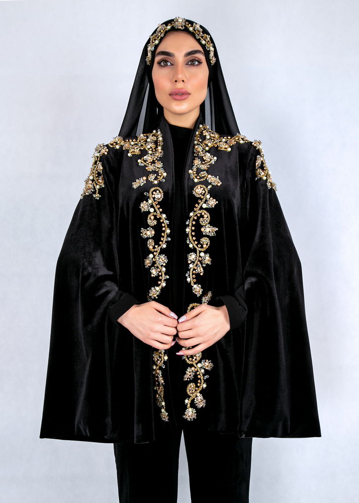 Elegant Women Black Coat